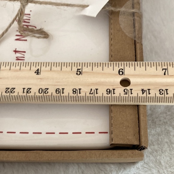 Rae Dunn Silent Night & Peace Cheese Board Set - Picture 6 of 8